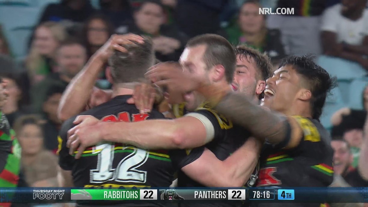 NRL 2022: Penrith Panthers v South Sydney Rabbitohs, score, result, video,  highlights, minor premiership, Liam Martin try