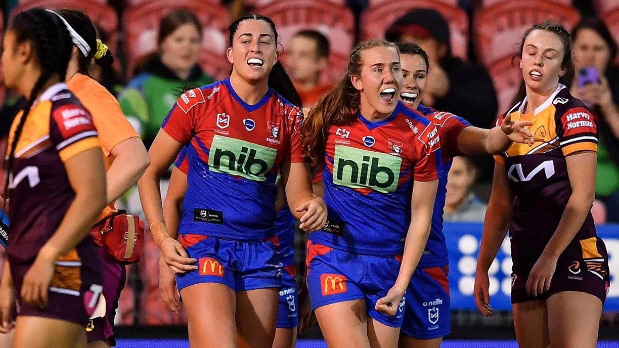 NRLW Newcastle Knights v Brisbane Broncos, Round 1, 2022