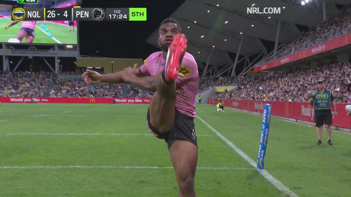 NRL 2022: North Queensland Cowboys, Penrith Panthers, QCB Stadium, round  25, match report, Jason Taumalolo, Val Holmes, Sean O'Sullivan, Charlie  Staines