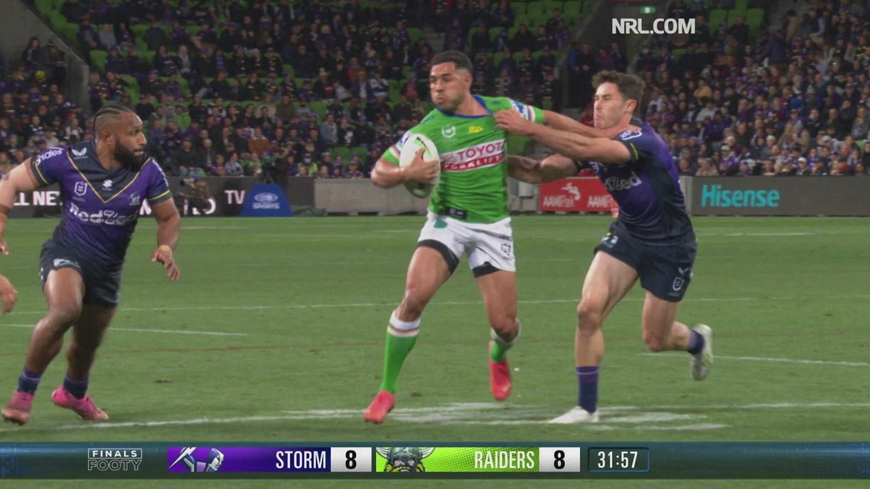 Done deal: Melbourne Storm star switches to Canberra Raiders