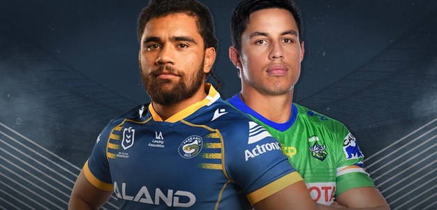 Eels v Raiders