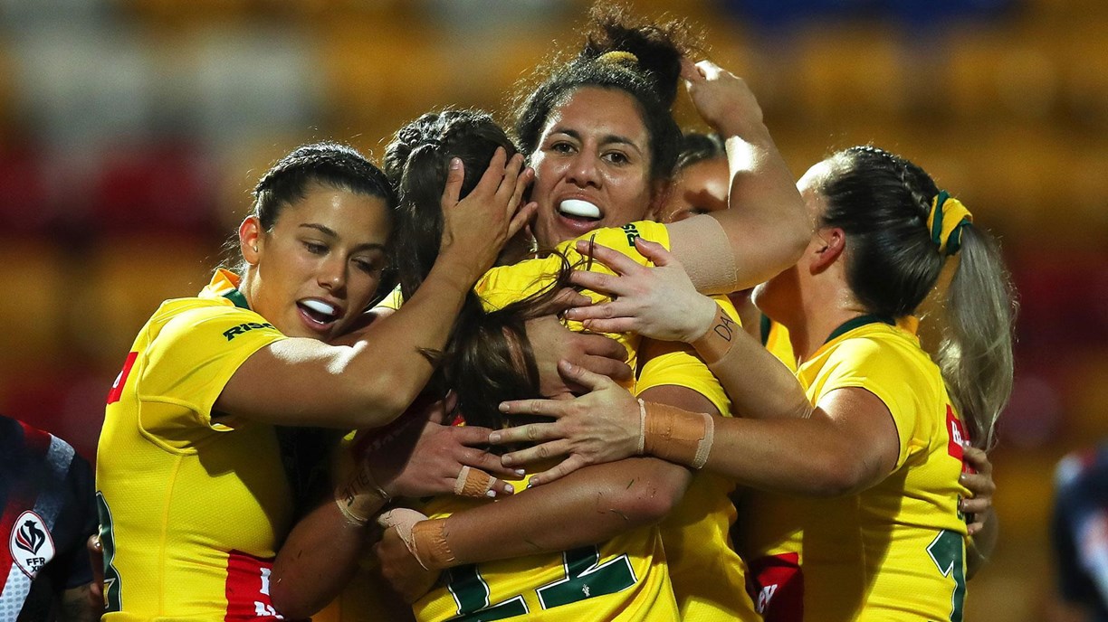 Women's Rugby League World Cup Jillaroos break records in French victory -  ESPN