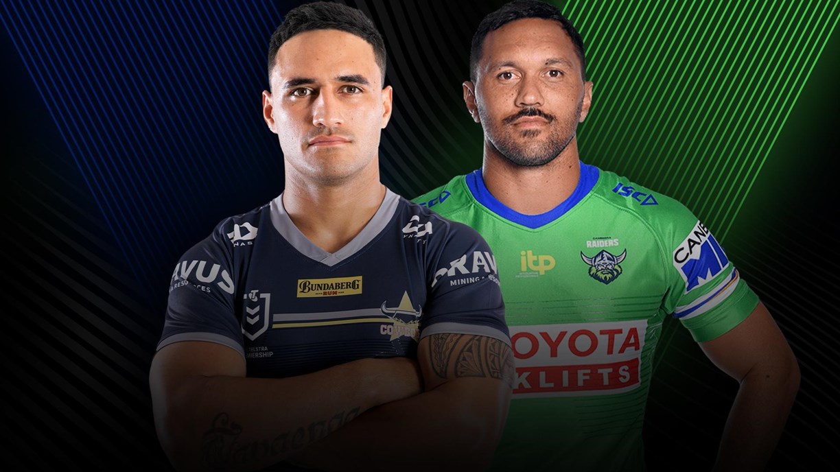 NRL news 2022, Canberra Raiders vs North Queensland Cowboys, Tom Starling  try, video