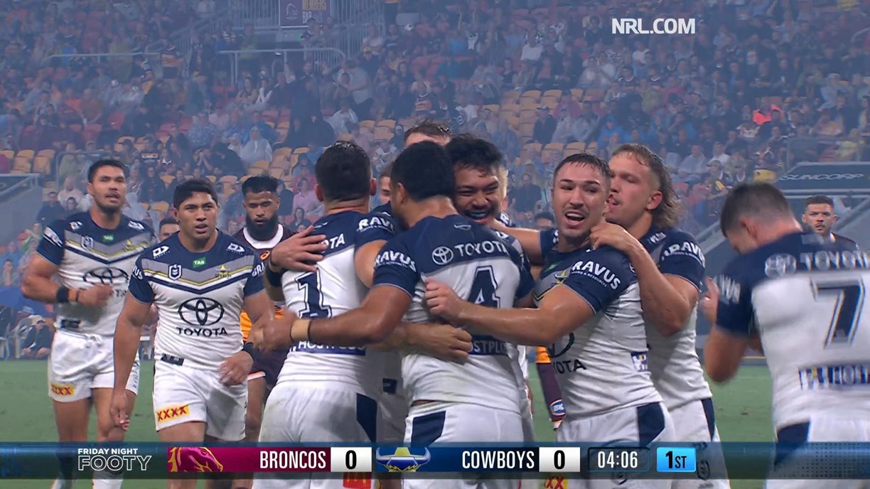 Brisbane Broncos v North Queensland Cowboys, NRL Round 2