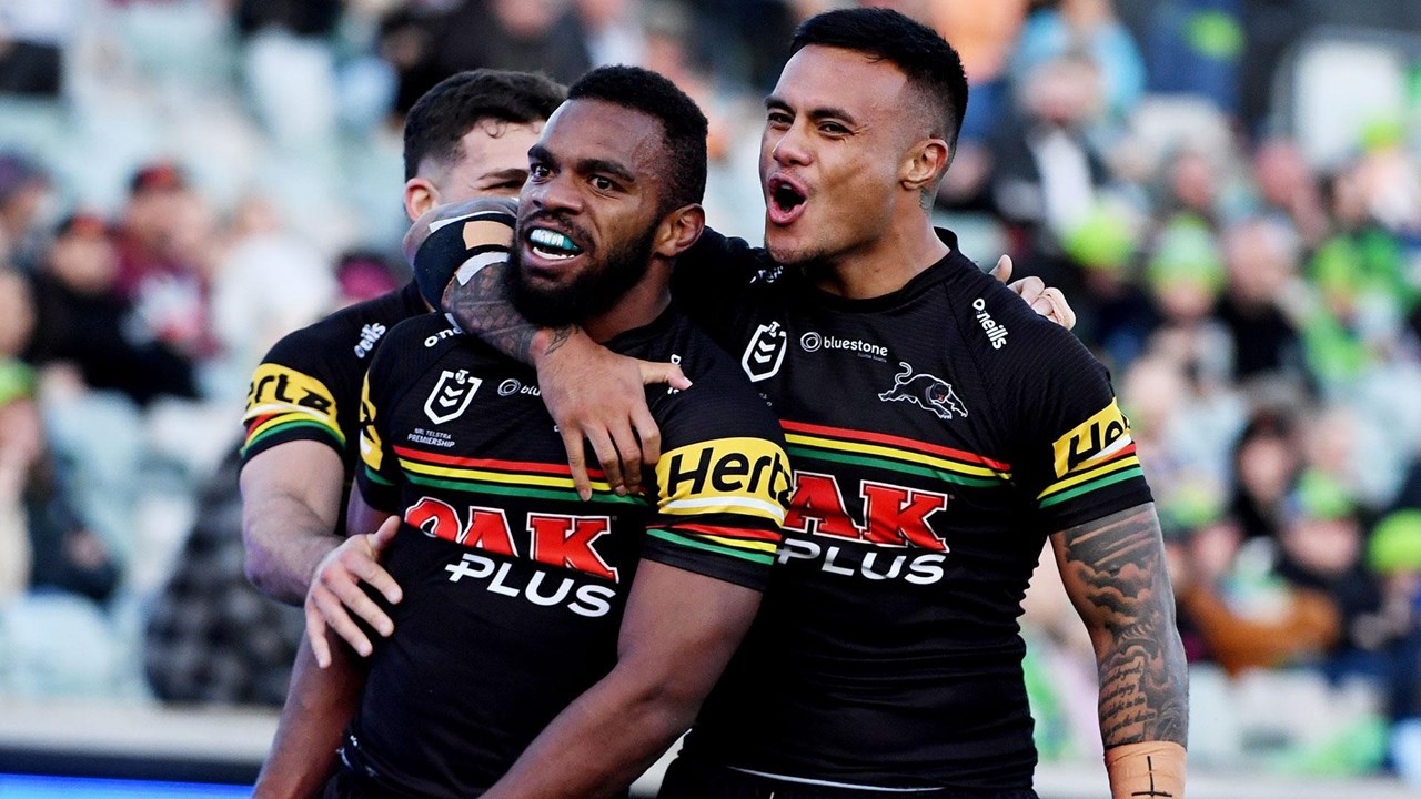 Canberra Raiders v Penrith Panthers, NRL Round 5