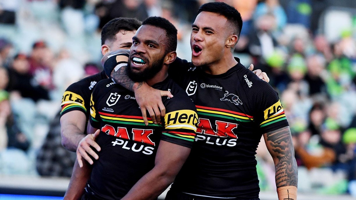 Raiders v Panthers, NRL 2023, Match Report