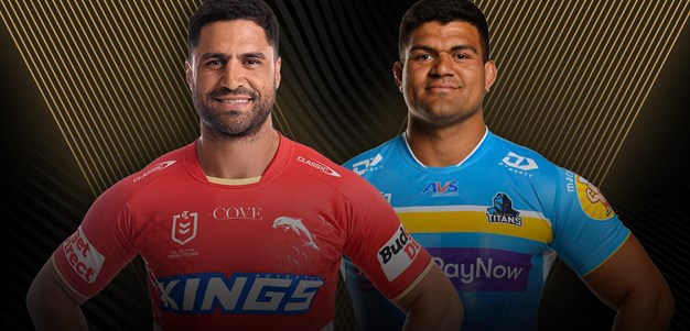 Dolphins v Titans: Round 8