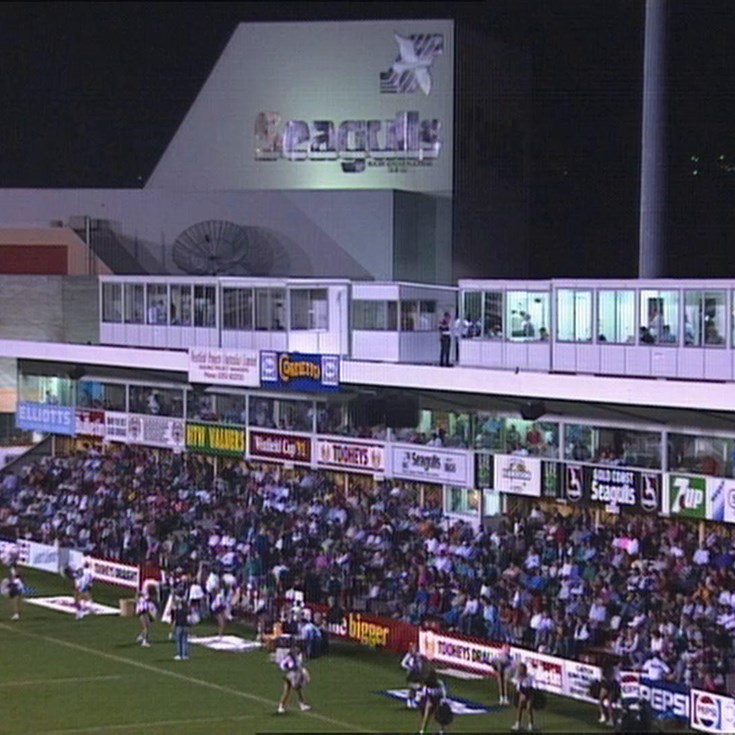 Full Match Replay: Seagulls v Roosters - Round 10, 1991