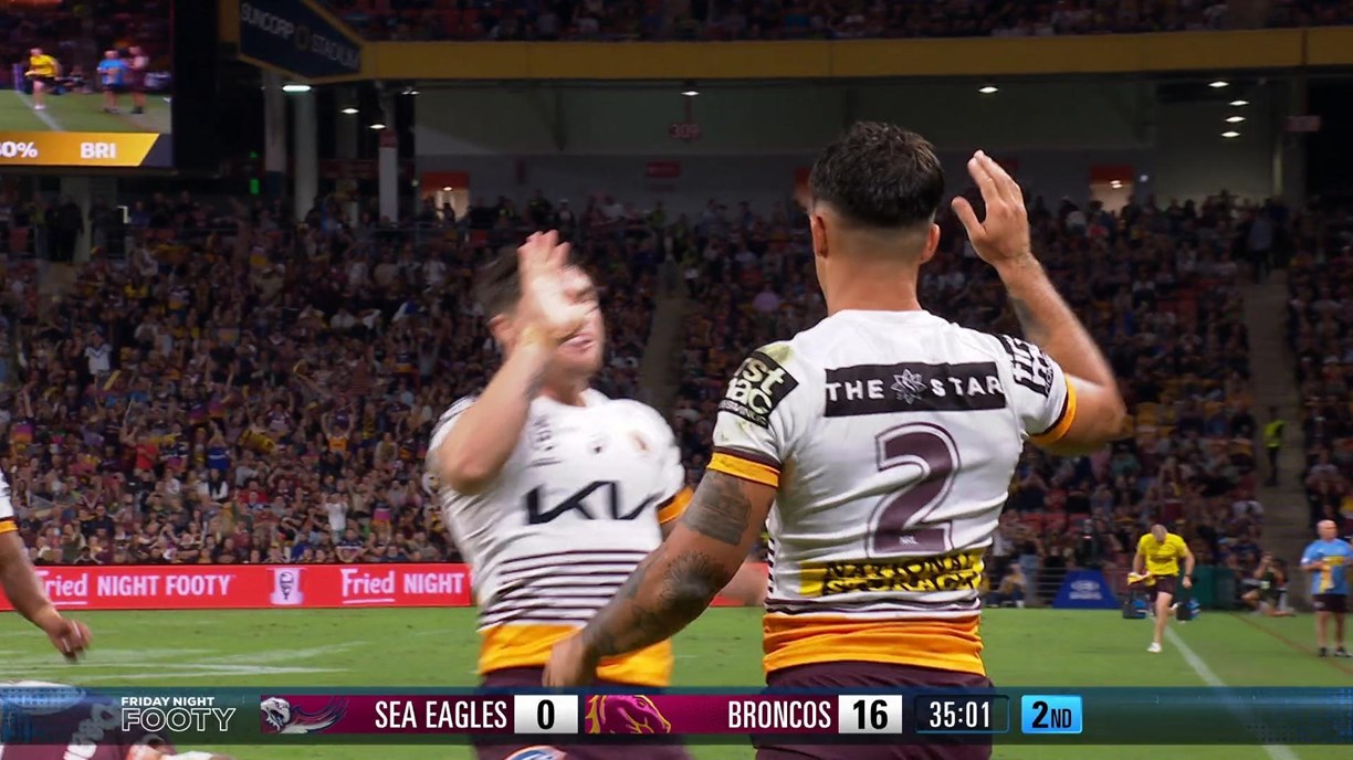 Magic Round begins with Brisbane Broncos beating Manly 32-6