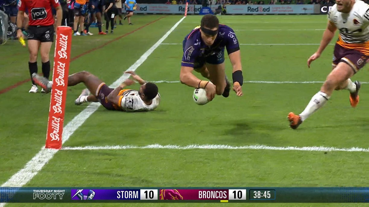 Melbourne Storm v Brisbane Broncos, NRL Round 11