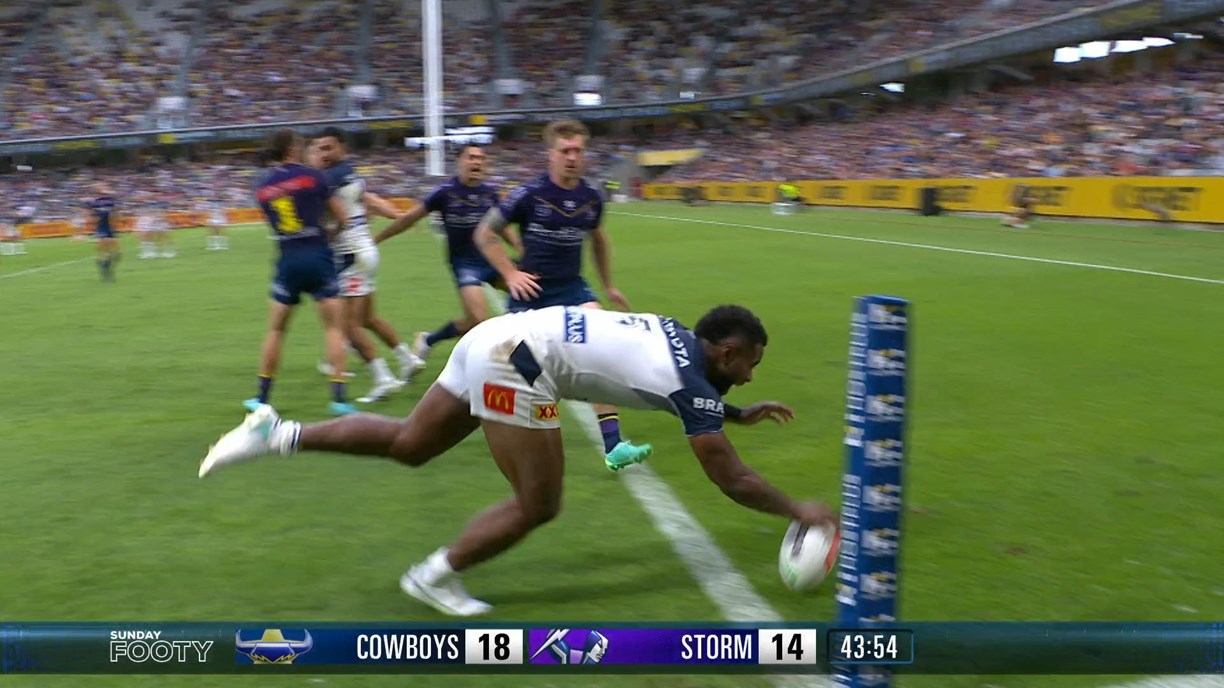 North Queensland Cowboys v Melbourne Storm, NRL Round 14