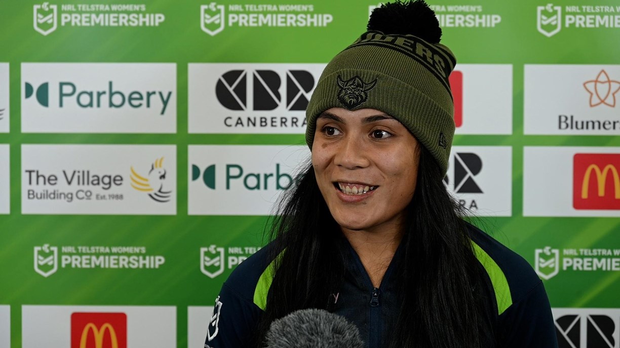 Official Telstra Women's Premiership profile of Cheyelle Robins-Reti for  Canberra Raiders Women