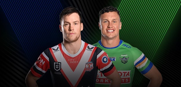 Roosters v Raiders: Round 17