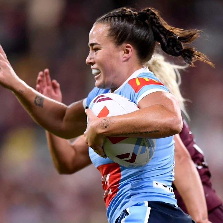 Kelly creates for her Sky Blues
