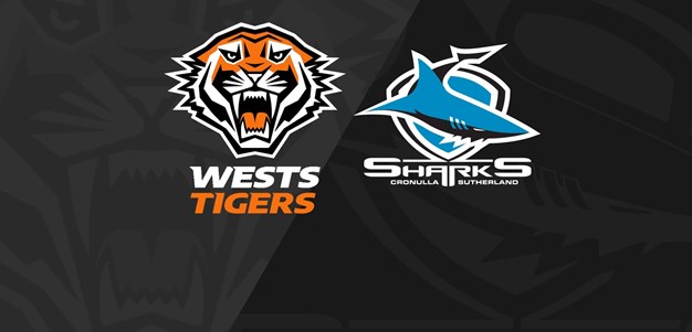 Full Match Replay: Wests Tigers v Sharks - Round 19, 2023