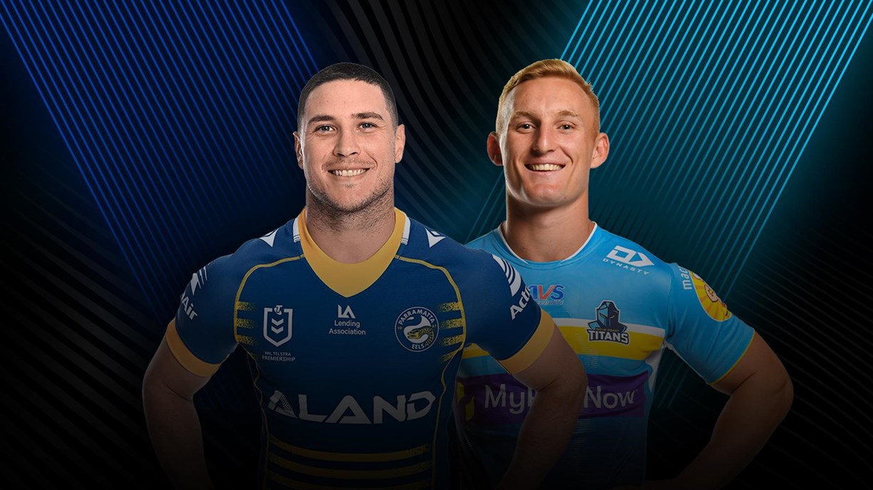 Parramatta Eels v Gold Coast Titans, NRL 2023 Round 20