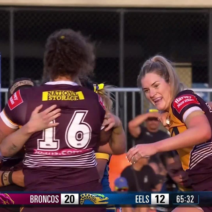 Mariah Denman try 65th minute