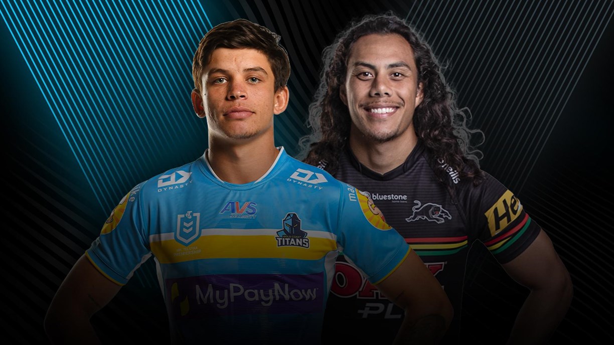 Titans release new 2023 home jersey : r/nrl