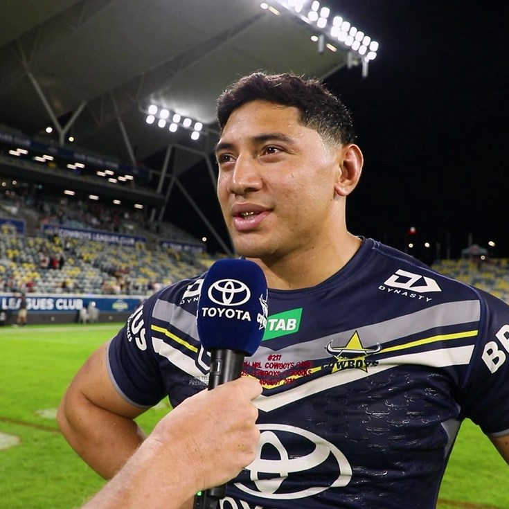 Taumalolo: I feel honoured every time I put on this jersey