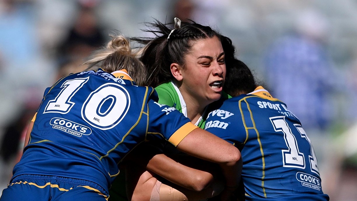 NRLW Raiders v Titans / NRLW Eels v Sharks – GIO Stadium Canberra