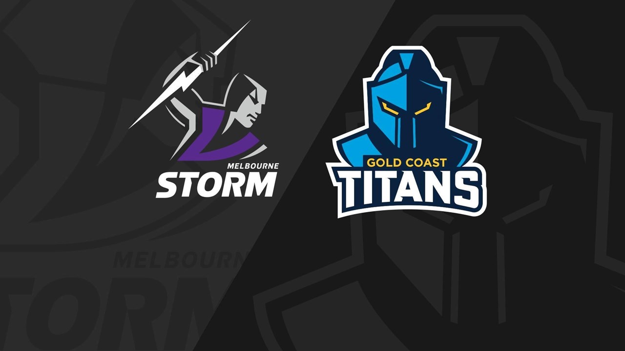 Full Match Replay: Melbourne Storm v Gold Coast Titans (1st Half) - Round  26, 2013