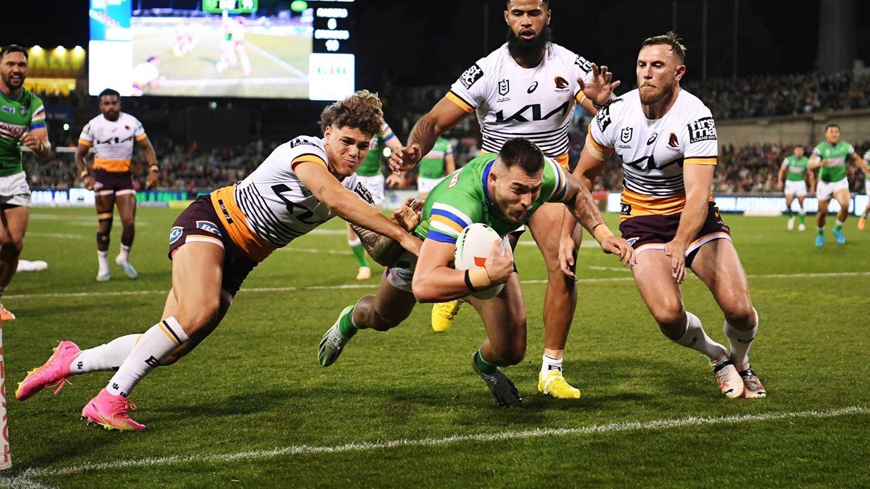 NRL 2023 – Raiders v Broncos – GIO Stadium Canberra