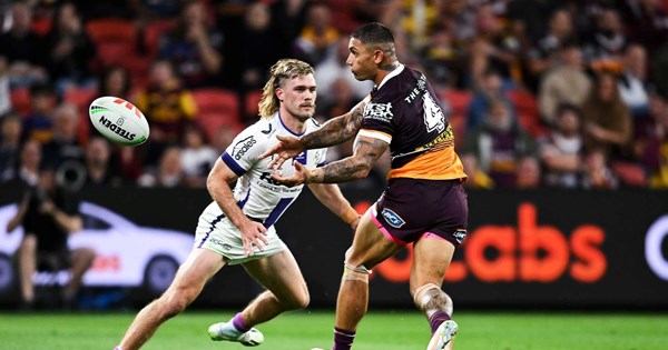 Brisbane Broncos v Melbourne Storm, NRL Round 27