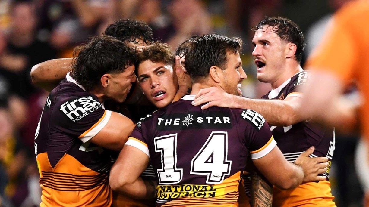 Grand Final Panthers vs Broncos Thomas Flegler Gets Brisbane In : r/nrl