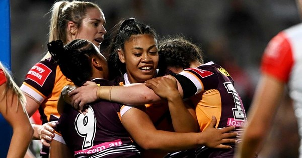 St George Illawarra Dragons v Brisbane Broncos, Full Match Replay, Round  3, 2021, NRLW