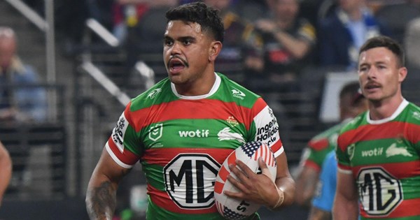 Latrell Mitchell strong for South Sydney in Las Vegas opener | NRL.com