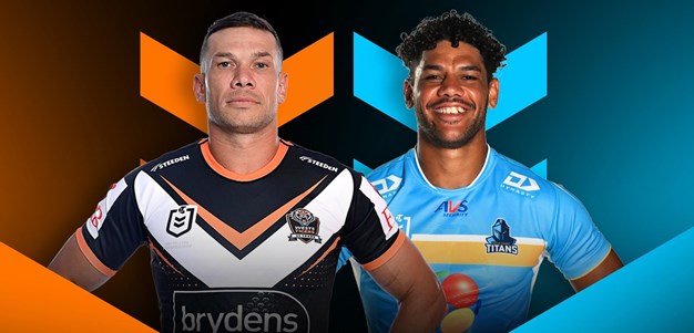 Wests Tigers v Titans: Round 15