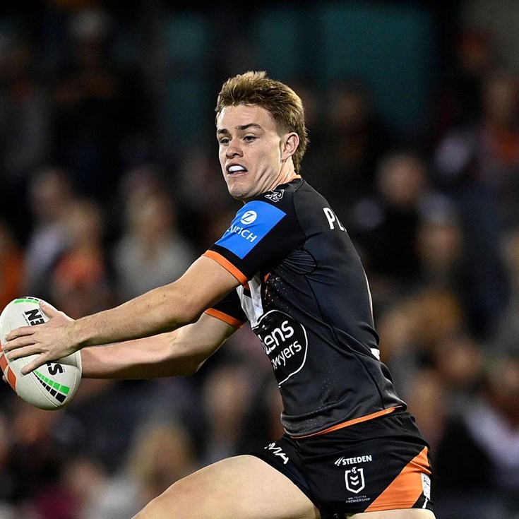 Galvin to the fore Wests Tigers to a big win