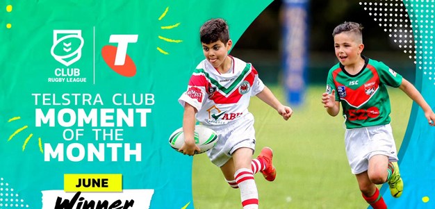 Your Telstra Club Moment of the Month for June!