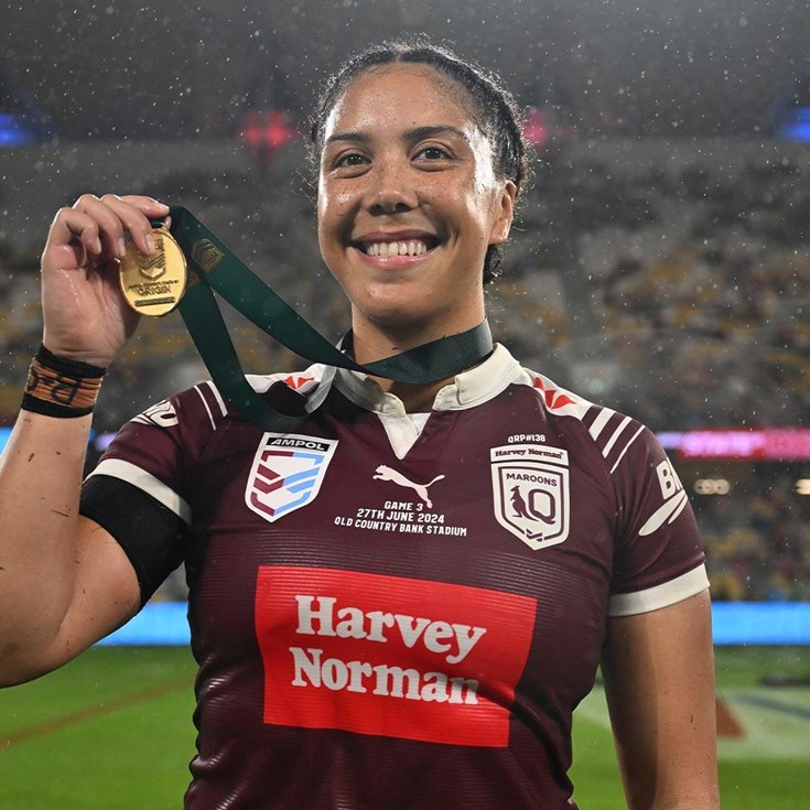 Shannon Mato wins the Nellie Doherty Medal