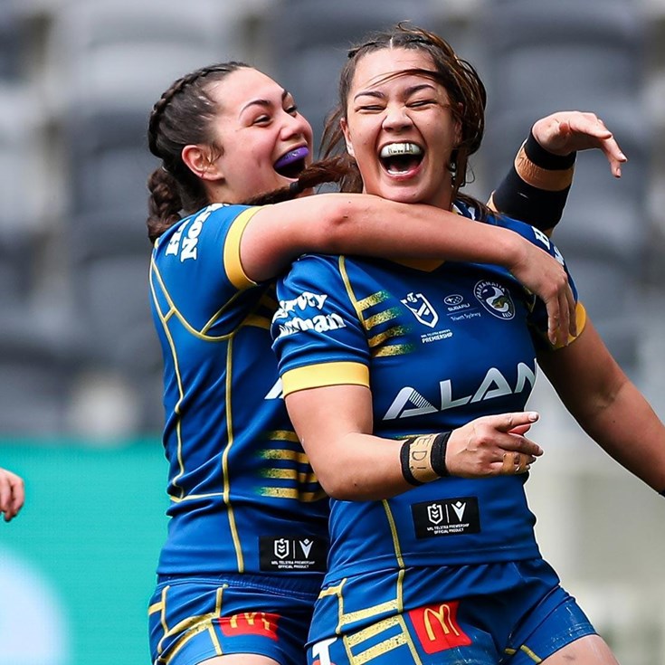 The best NRLW tries from the Parramatta Eels in 2023