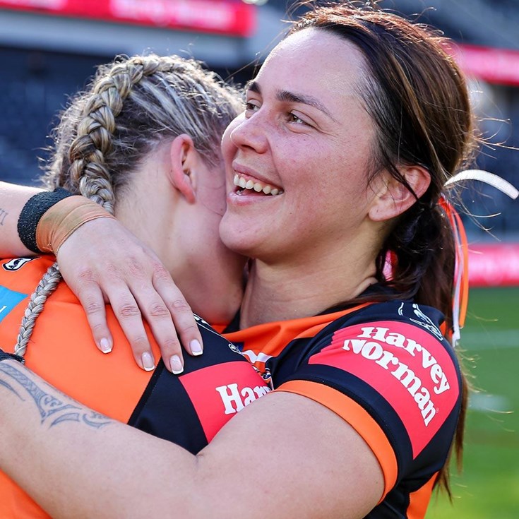 The best NRLW tries from the Wests Tigers in 2023