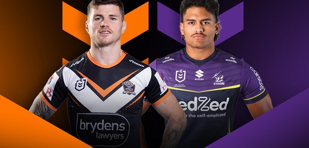 Wests Tigers v Storm: Round 18