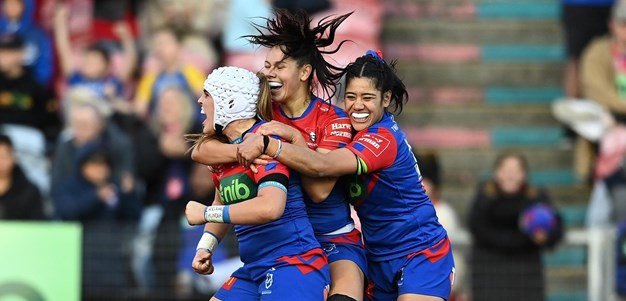 The best NRLW tries from the Newcastle Knights in 2023