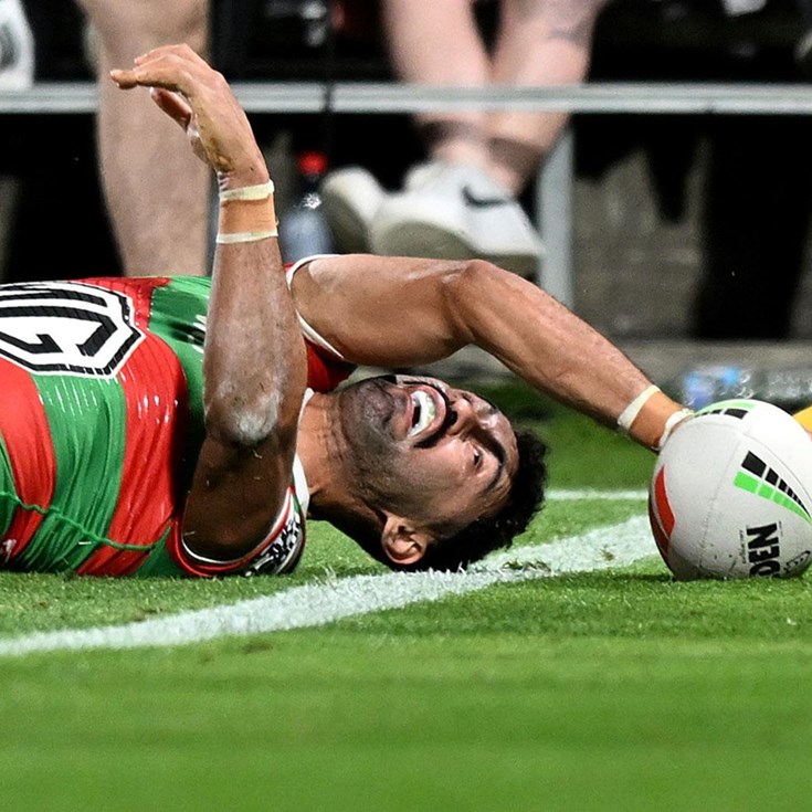 Johnston's late double gave the Rabbitohs a sniff