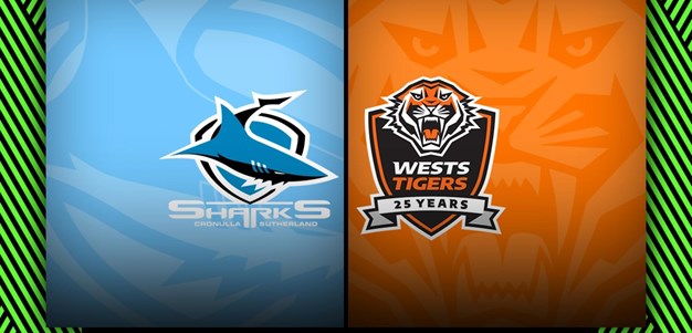 Sharks v Wests Tigers - Round 19, 2024