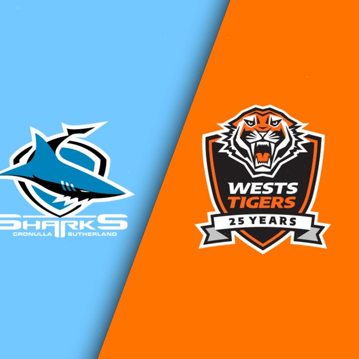 Full Match Replay: Sharks v Wests Tigers – Round 19, 2024