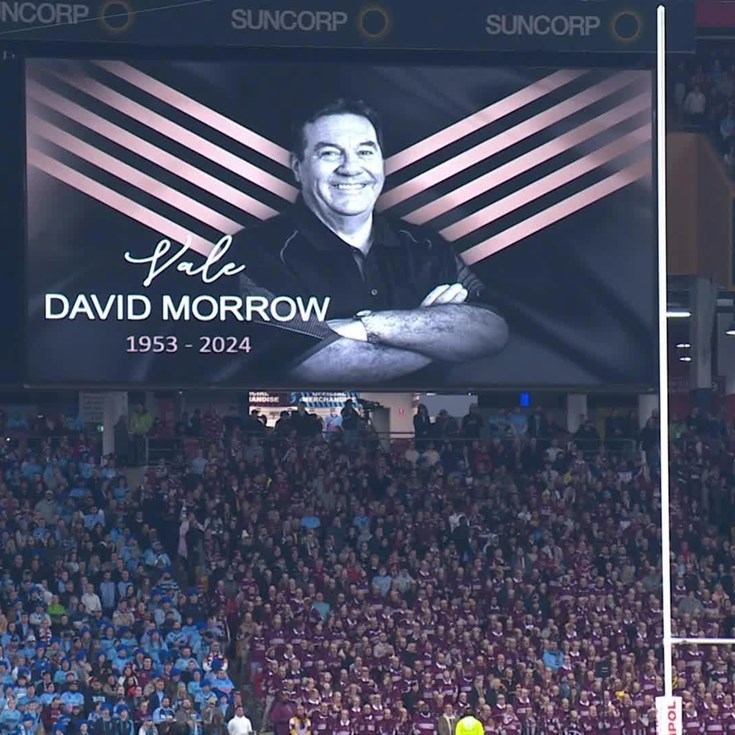 A moment for the late great David Morrow