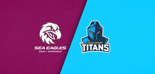 Manly-Warringah Sea Eagles to play Gold Coast Titans - 21-Jul-2024