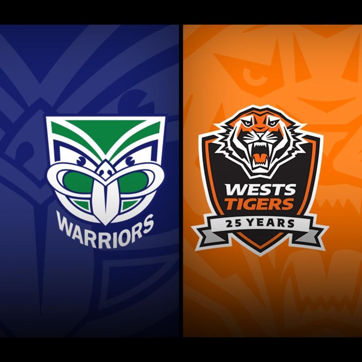 Warriors v Wests Tigers – Round 21, 2024