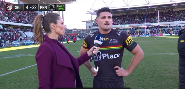 Cleary happy with first half