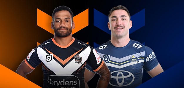 Wests Tigers v Cowboys: Round 22