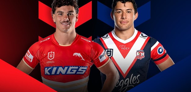 Dolphins v Roosters: Round 22
