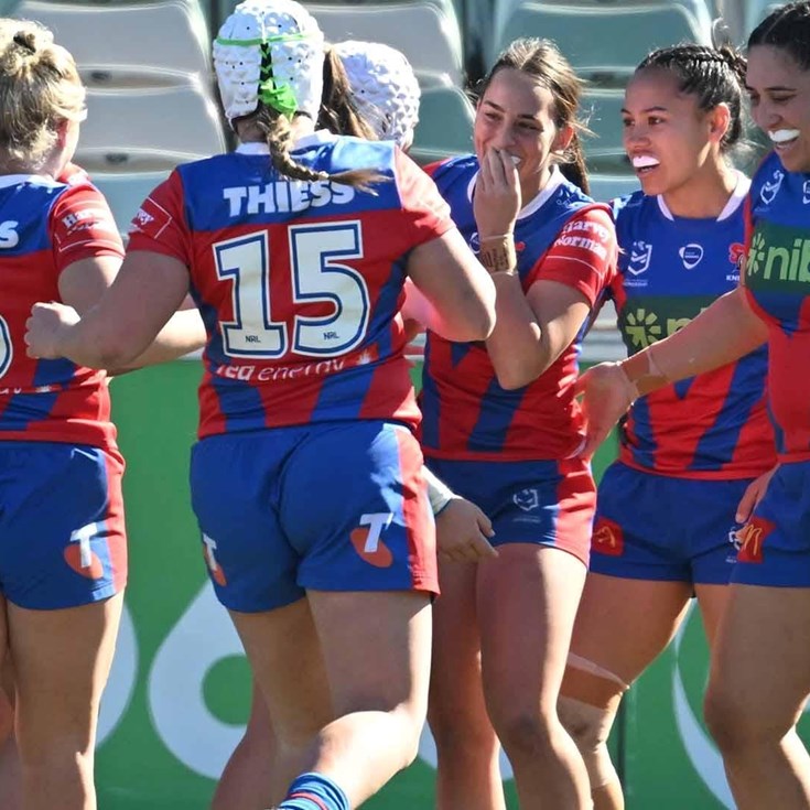How to turn a game on its head by the Newcastle Knights.