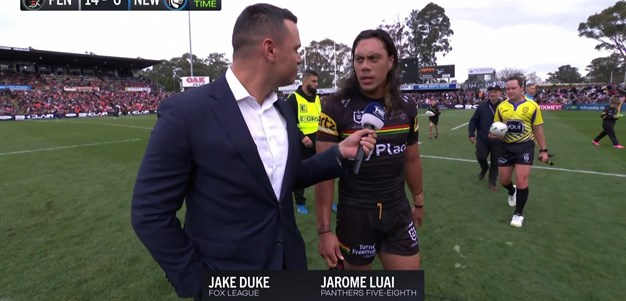 Luai happy with the first half