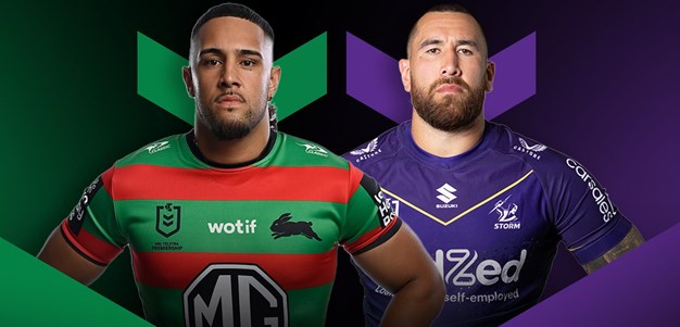 Rabbitohs v Storm: Round 23